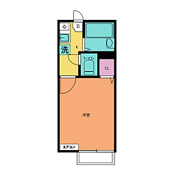 グランドメゾン本郷台 ワンルームの間取図画像