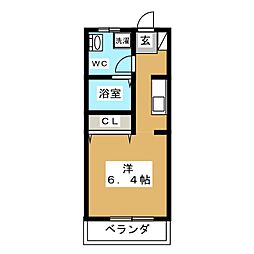間取図画像 ワンルーム