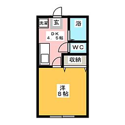 間取図画像 1DK