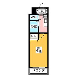 間取図画像 1K