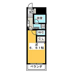 アイリス・ヴェール141 ワンルームの間取図画像