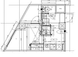 ハイツFK相模大野 4階1Kの間取り