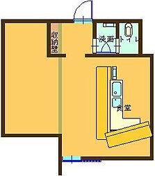 コーエイマンションの間取図画像