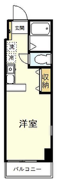 ヴェルドミール国立 305｜東京都国立市矢川3丁目(賃貸マンション1R・3階・20.38㎡)の写真 その4