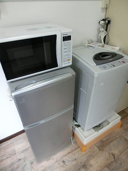 画像16:洗濯機・冷蔵庫・電子レンジ付きです。 （※参考写真）