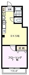間取図画像 1DK