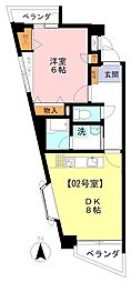 I&D 1DKの間取図画像