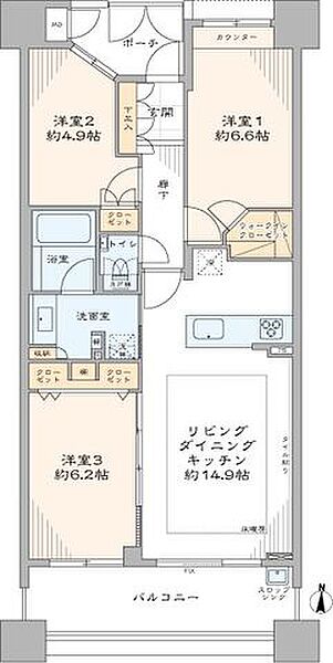 間取り：326000223237