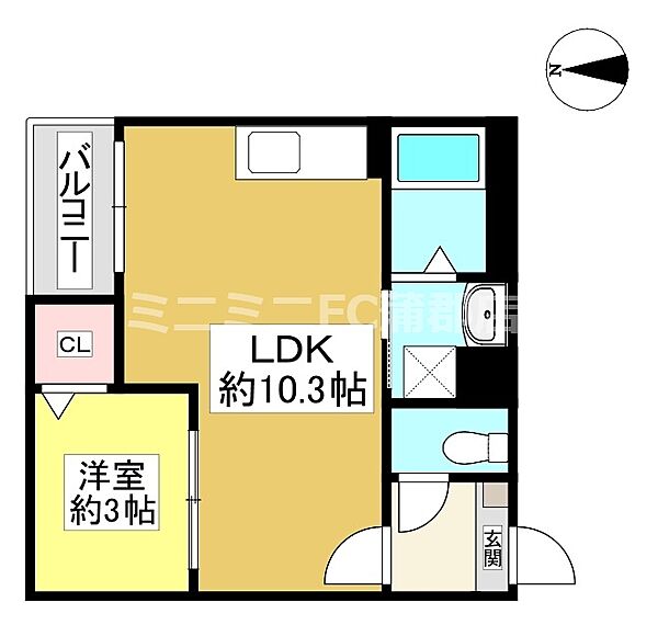 同じ建物の物件間取り写真 - ID:223031993393