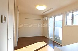 エスペランサ　A棟 201 2階ワンルームのリビング/ダイニング