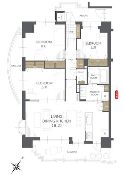 間取り：315000034111