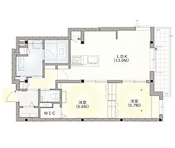 チェリーゼ 2LDKの間取図画像