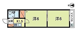 ハイム・それいゆ 2Kの間取図画像