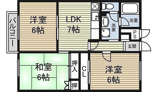 同じ建物の物件間取り写真 - ID:223030038614