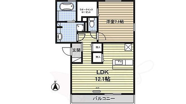 同じ建物の物件間取り写真 - ID:223032977774