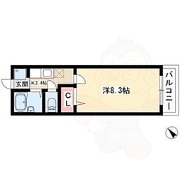 スプリングコートB棟 2階/-