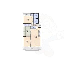 グランドメゾン菊坂 1階3LDKの間取り