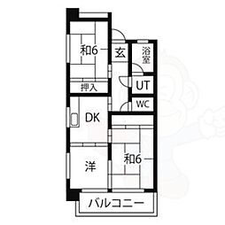 コーポ香流橋 6階