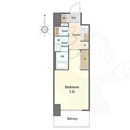 S-RESIDENCE亀島駅前ascent 8階/-