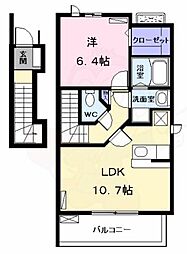 エクセントレア高畑南　弐番館 2階