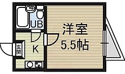 間取図画像 1K