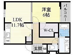 ウィステリア矢田 4階/-