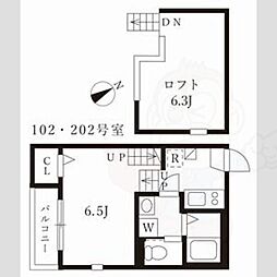 名古屋市営東山線 岩塚駅 徒歩8分 2階/-