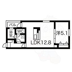 TRY 2 柳川 2階/-