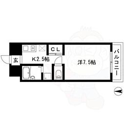 アドミール栄生 5階/-