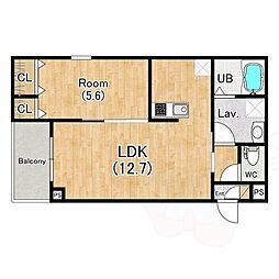 ジーメゾン清須アウラ 2階/-