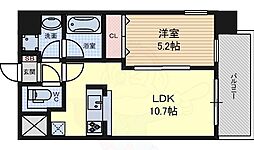 プレミアム浅間町 1LDKの間取図画像