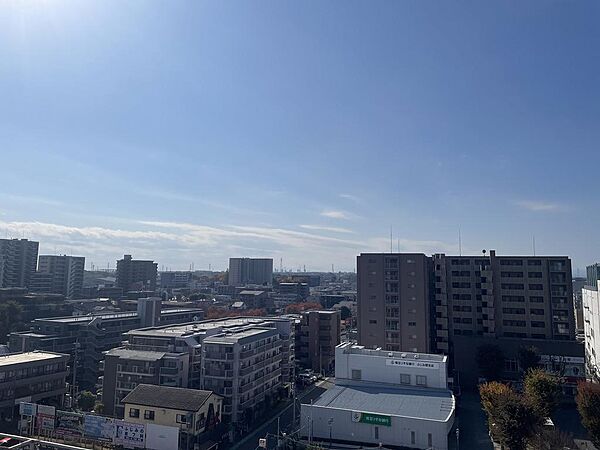 ベランダからの眺望