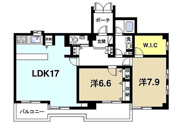 同じ建物の物件間取り写真 - ID:229009087302