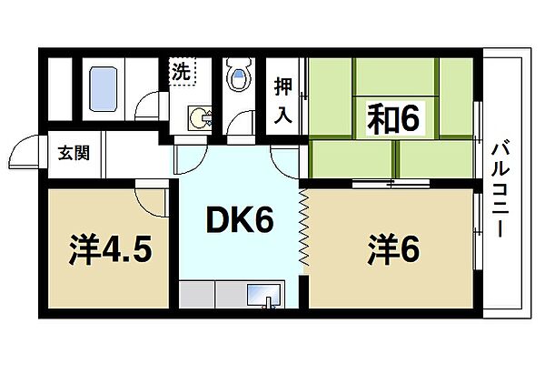 同じ建物の物件間取り写真 - ID:229009102406