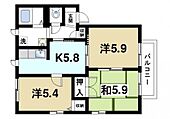 木津川市梅美台7丁目 2階建 築26年のイメージ