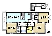 磯城郡田原本町大字阪手 2階建 築7年のイメージ