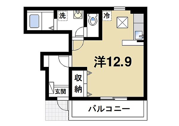 同じ建物の物件間取り写真 - ID:229009036145