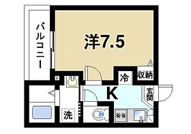 奈良県奈良市法蓮町（賃貸アパート1K・1階・24.27㎡） その2