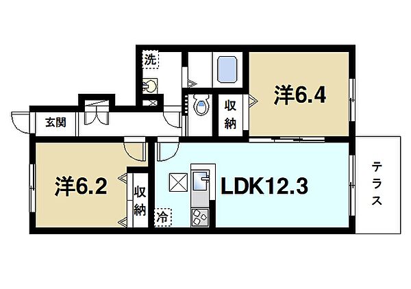 画像2:ファミリーさんにおススメの間取りです。