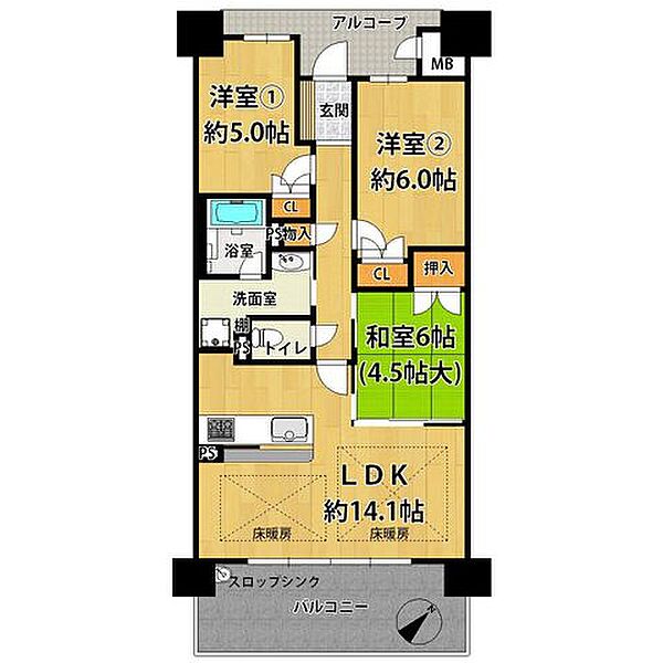 間取り：327002215552