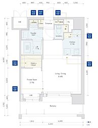 福岡市地下鉄空港線 唐人町駅 徒歩1分