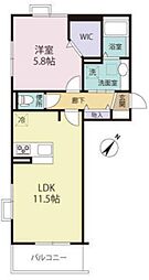 JR鹿児島本線 竹下駅 徒歩12分 2階/-