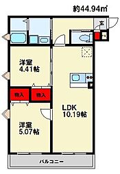 ヴェルジュ大野城レジデンシャルスイート 2階/203