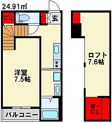 グランツ博多南 2階