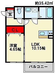 ホークヒルズ那珂川 2階