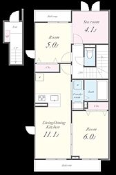 シャルマン青葉B棟 2階