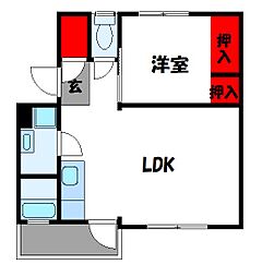 松崎団地　15000棟 1階