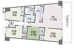 アイランドシティ・インフィニガーデン　ノース棟 2階