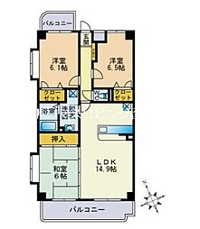 グランパルク若宮 4階