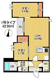 JR鹿児島本線 千早駅 徒歩13分